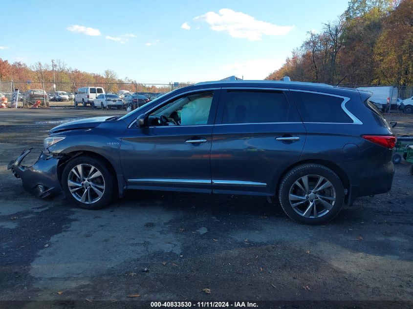 2014 Infiniti Qx60 Hybrid VIN: 5N1CL0MN5EC527026 Lot: 40833530