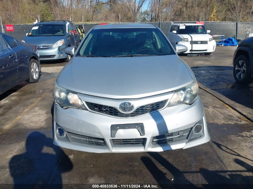 2014 Toyota Camry Se VIN: 4T1BF1FK4EU387086 Lot: 40833536