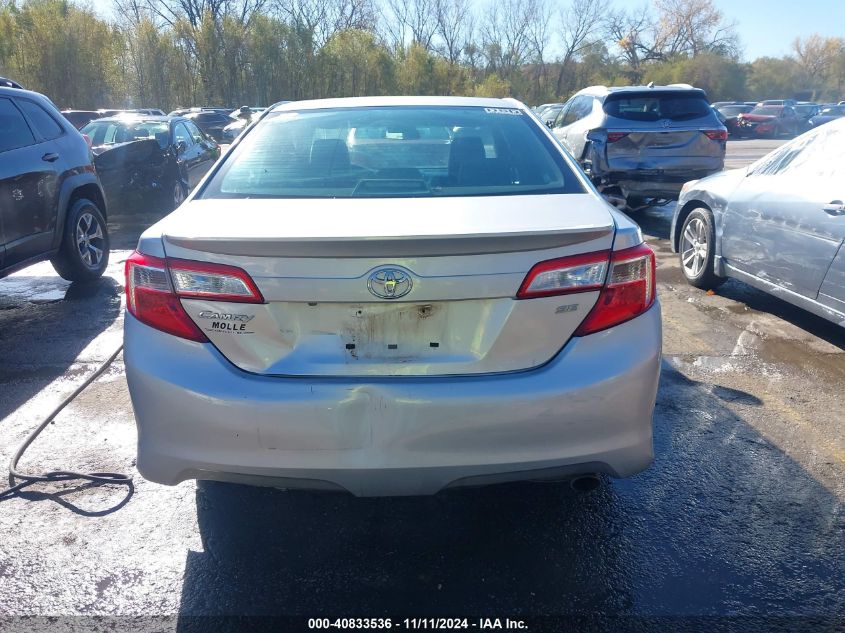 2014 Toyota Camry Se VIN: 4T1BF1FK4EU387086 Lot: 40833536