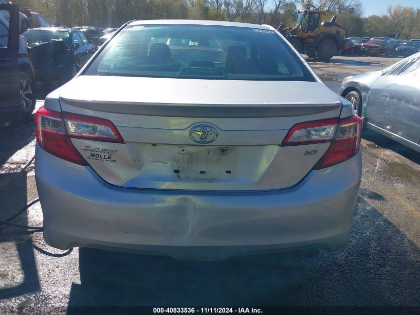 2014 Toyota Camry Se VIN: 4T1BF1FK4EU387086 Lot: 40833536