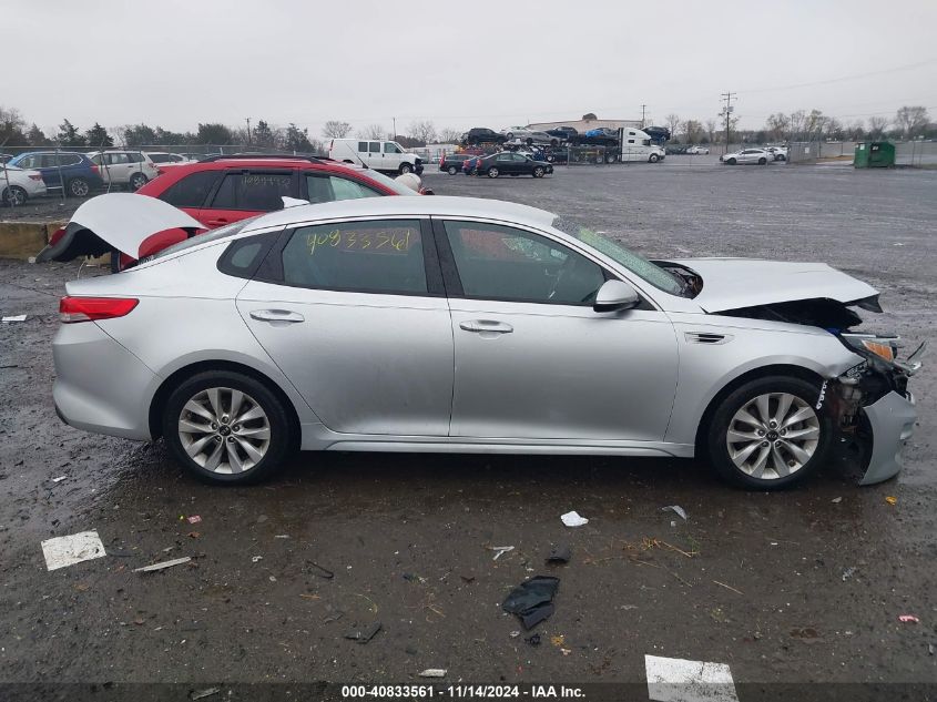 2017 Kia Optima Ex VIN: 5XXGU4L37HG129248 Lot: 40833561