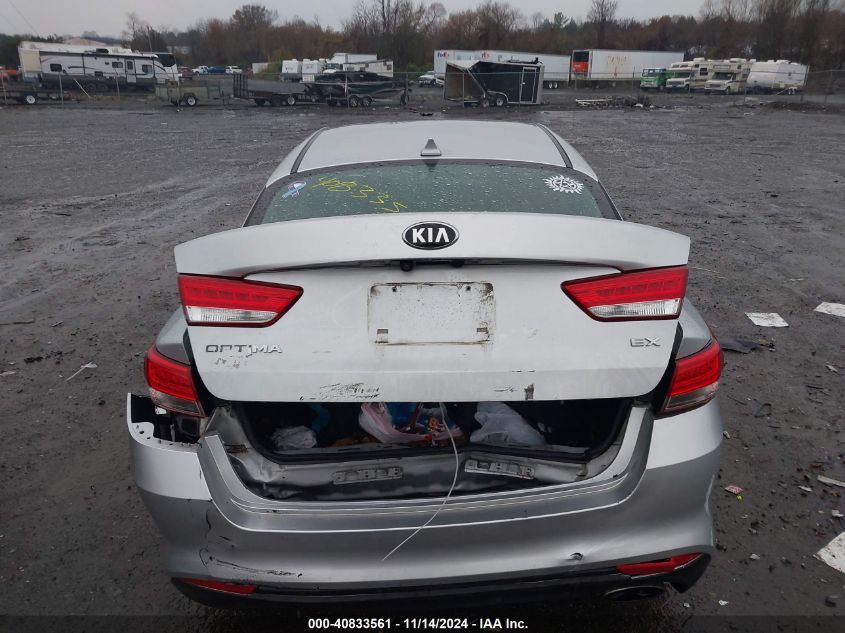 2017 Kia Optima Ex VIN: 5XXGU4L37HG129248 Lot: 40833561