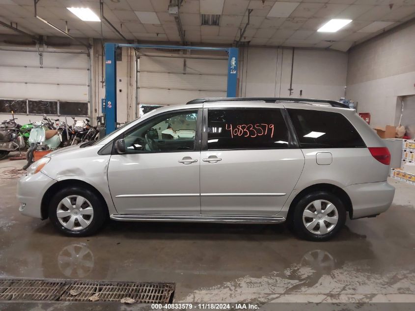 2004 Toyota Sienna Le VIN: 5TDZA23C54S006837 Lot: 40833579