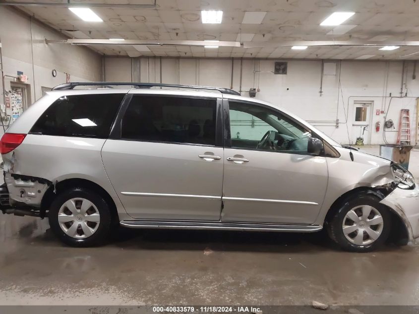 2004 Toyota Sienna Le VIN: 5TDZA23C54S006837 Lot: 40833579