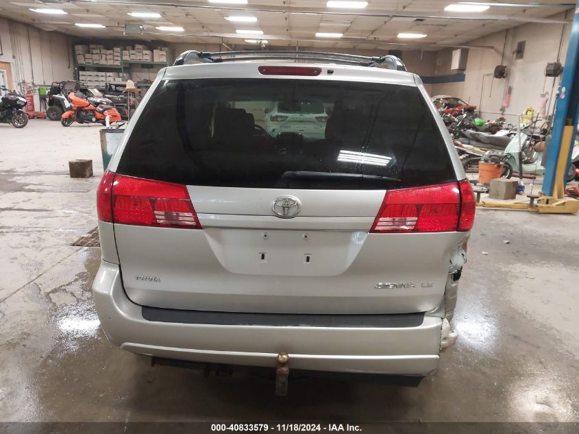 2004 Toyota Sienna Le VIN: 5TDZA23C54S006837 Lot: 40833579