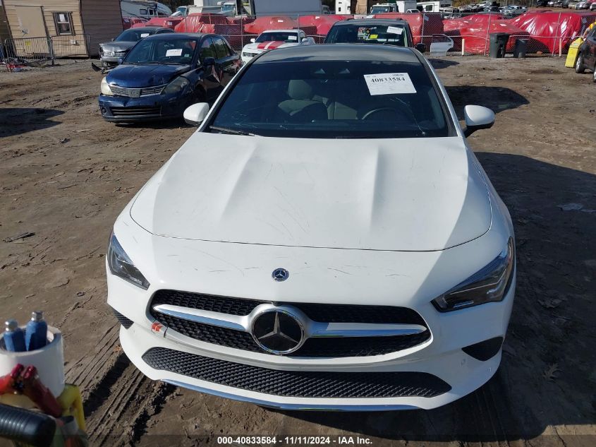 2023 Mercedes-Benz Cla 250 Coupe VIN: W1K5J4GB7PN411433 Lot: 40833584