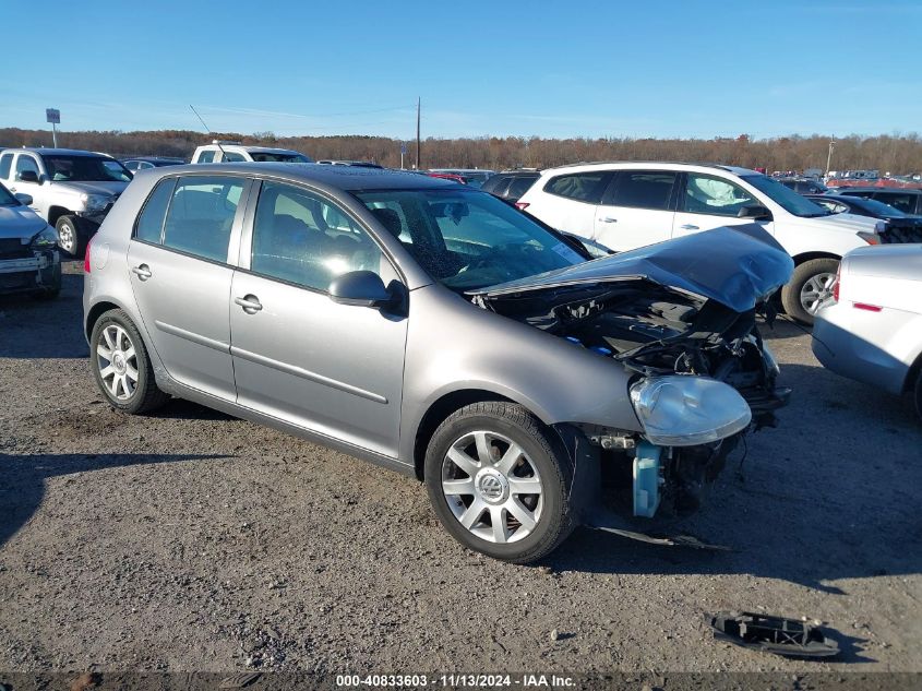 2007 Volkswagen Rabbit 4-Door VIN: WVWCR71K37W069624 Lot: 40833603