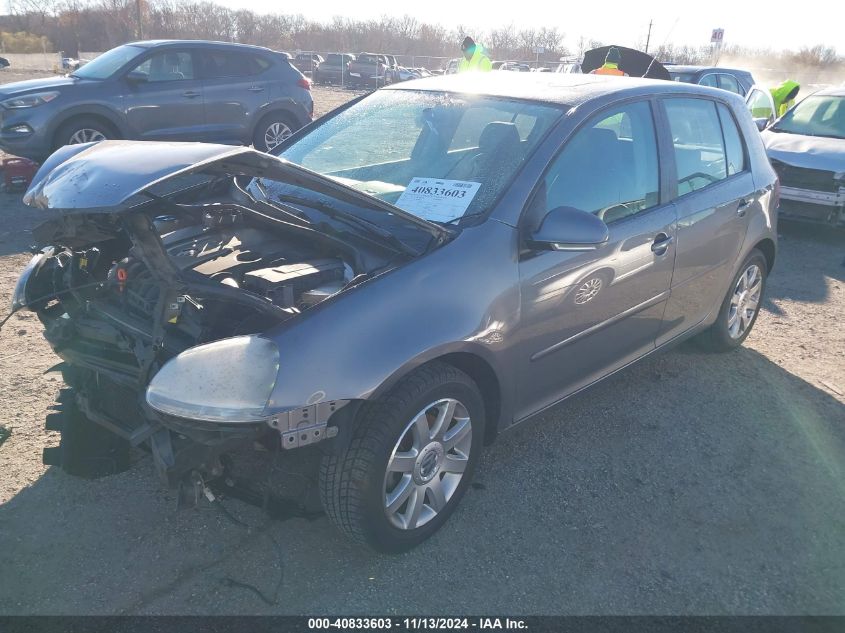 2007 Volkswagen Rabbit 4-Door VIN: WVWCR71K37W069624 Lot: 40833603