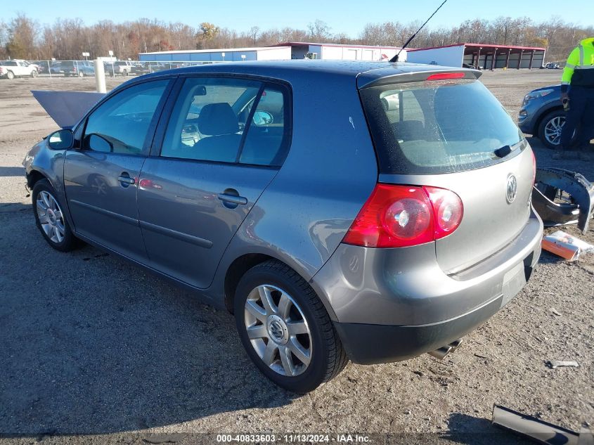 2007 Volkswagen Rabbit 4-Door VIN: WVWCR71K37W069624 Lot: 40833603