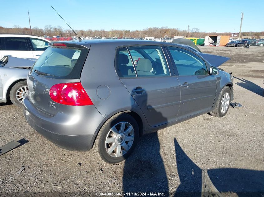 2007 Volkswagen Rabbit 4-Door VIN: WVWCR71K37W069624 Lot: 40833603