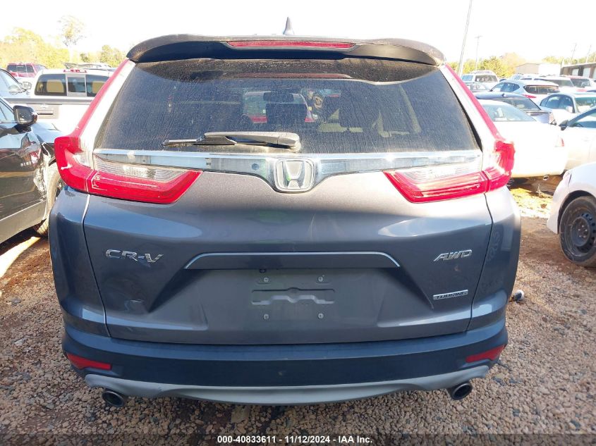 2017 Honda Cr-V Touring VIN: 5J6RW2H91HL031556 Lot: 40833611