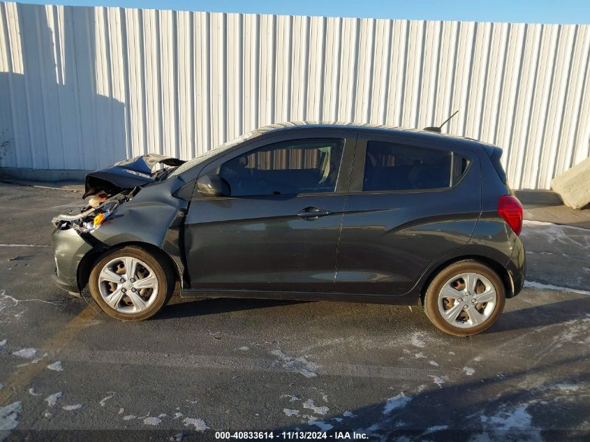 2020 Chevrolet Spark Fwd Ls Automatic VIN: KL8CB6SA0LC459587 Lot: 40833614