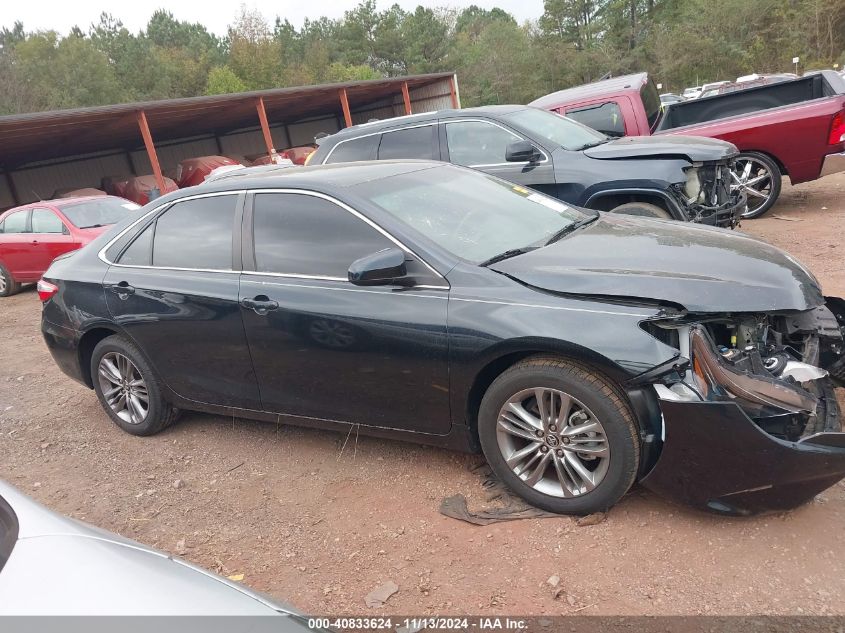 2015 Toyota Camry Se VIN: 4T1BF1FK8FU945619 Lot: 40833624