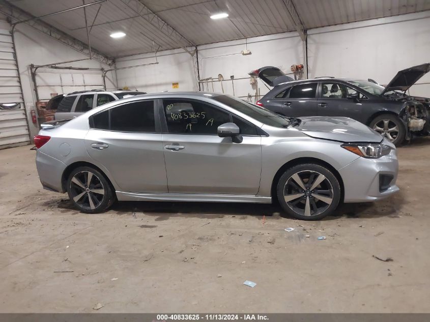 2019 Subaru Impreza 2.0I Sport VIN: 4S3GKAJ62K1610139 Lot: 40833625