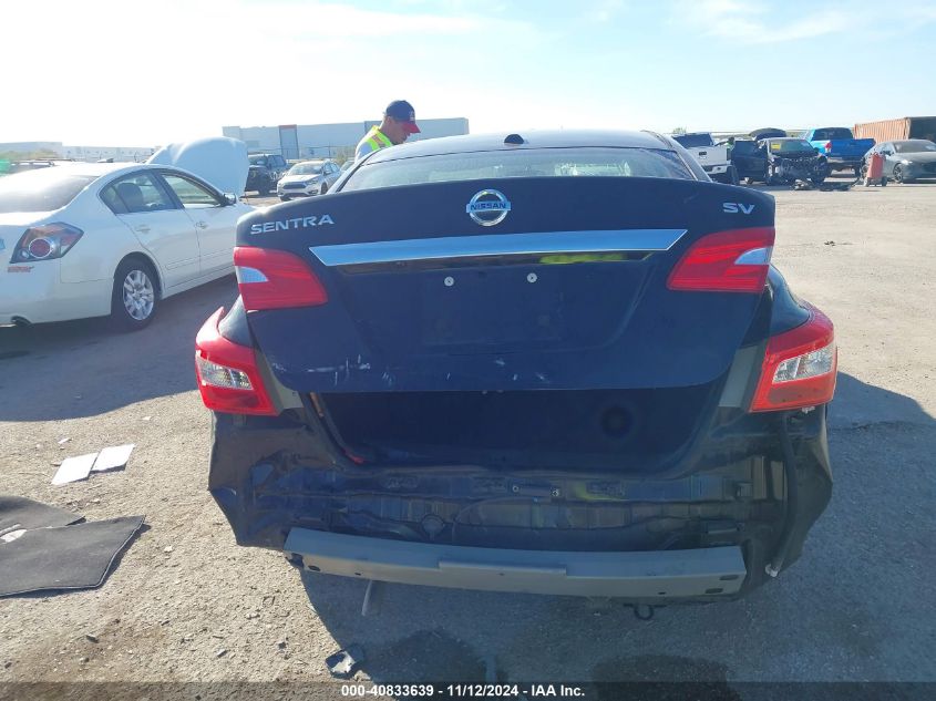 2019 Nissan Sentra Sv VIN: 3N1AB7APXKY245466 Lot: 40833639