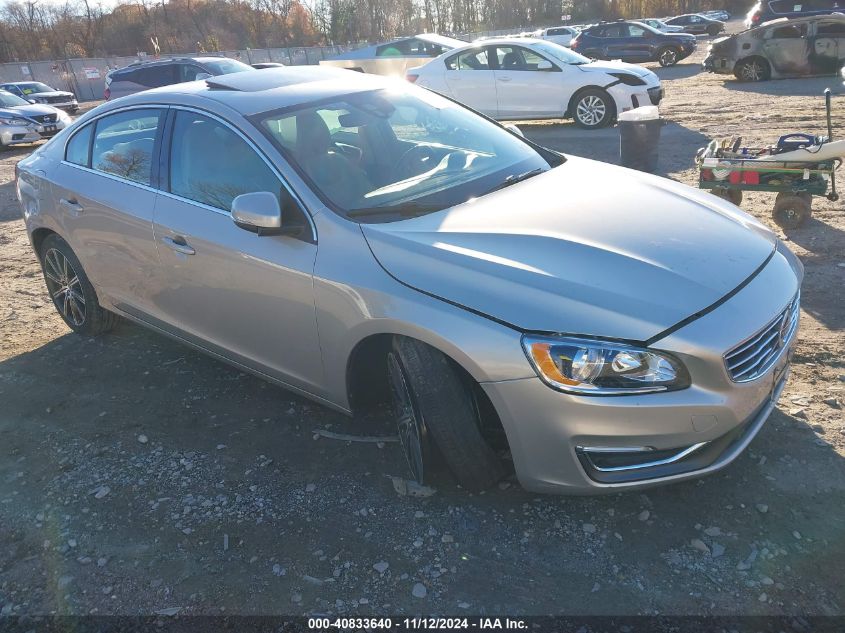 2017 Volvo S60 Inscription T5 VIN: LYV402TK1HB134055 Lot: 40833640