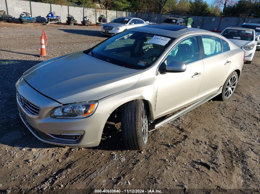 2017 Volvo S60 Inscription T5 VIN: LYV402TK1HB134055 Lot: 40833640