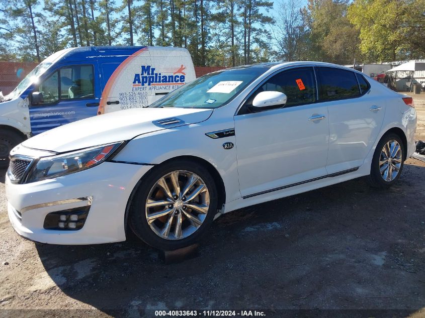 2014 Kia Optima VIN: 5XXGR4A64EG346623 Lot: 40833643