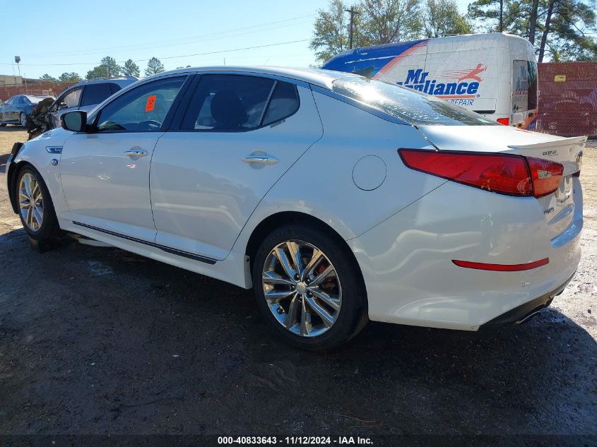 2014 Kia Optima VIN: 5XXGR4A64EG346623 Lot: 40833643