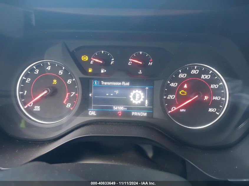 2020 CHEVROLET CAMARO VIN: 1G1FB1RS0L0109442