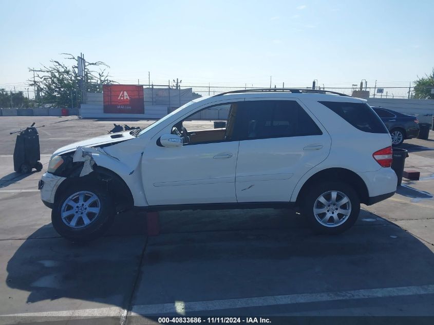 2006 Mercedes-Benz Ml 350 4Matic VIN: 4JGBB86E56A084187 Lot: 40833686