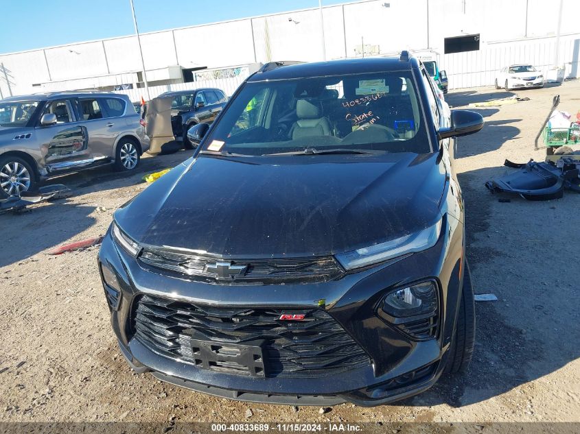 2022 Chevrolet Trailblazer Fwd Rs VIN: KL79MTSL1NB098775 Lot: 40833689