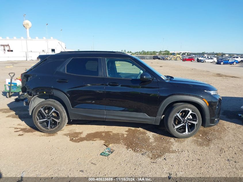 2022 Chevrolet Trailblazer Fwd Rs VIN: KL79MTSL1NB098775 Lot: 40833689