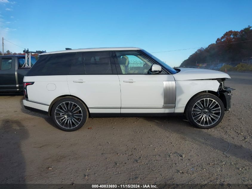 2022 Land Rover Range Rover Westminster VIN: SALGS2RU9NA464652 Lot: 40833693