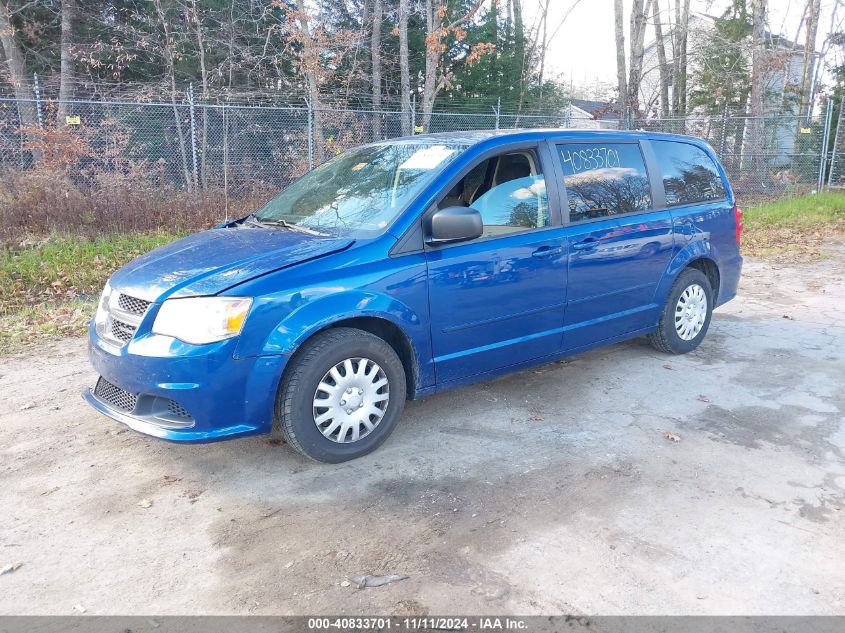 2011 Dodge Grand Caravan Express VIN: 2D4RN4DGXBR690214 Lot: 40833701