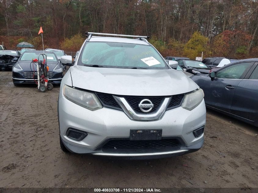 2015 Nissan Rogue Sv VIN: 5N1AT2MV9FC852069 Lot: 40833708