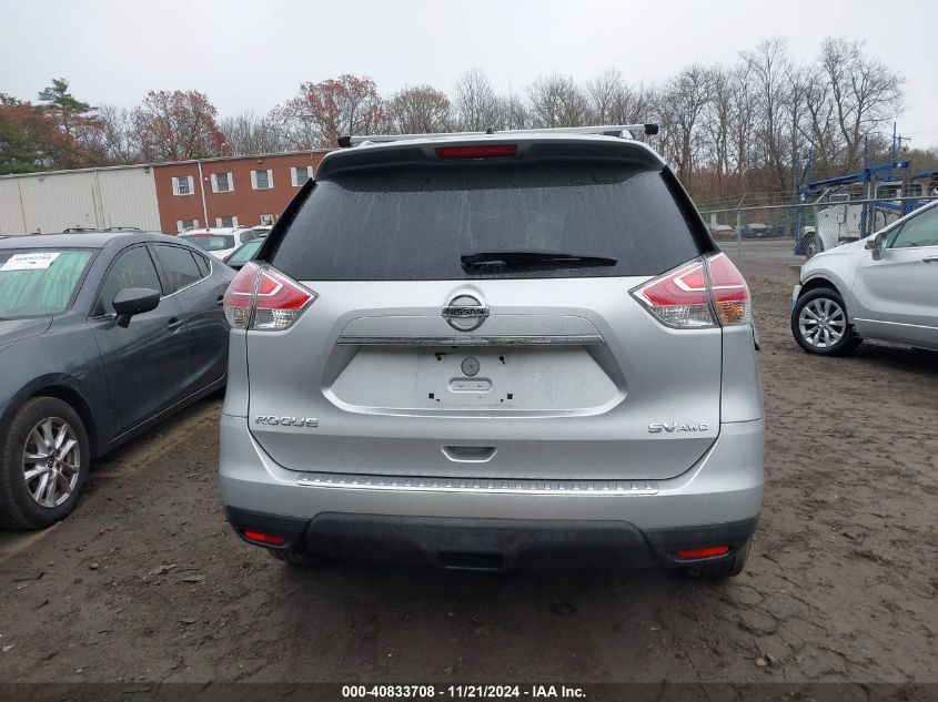 2015 Nissan Rogue Sv VIN: 5N1AT2MV9FC852069 Lot: 40833708