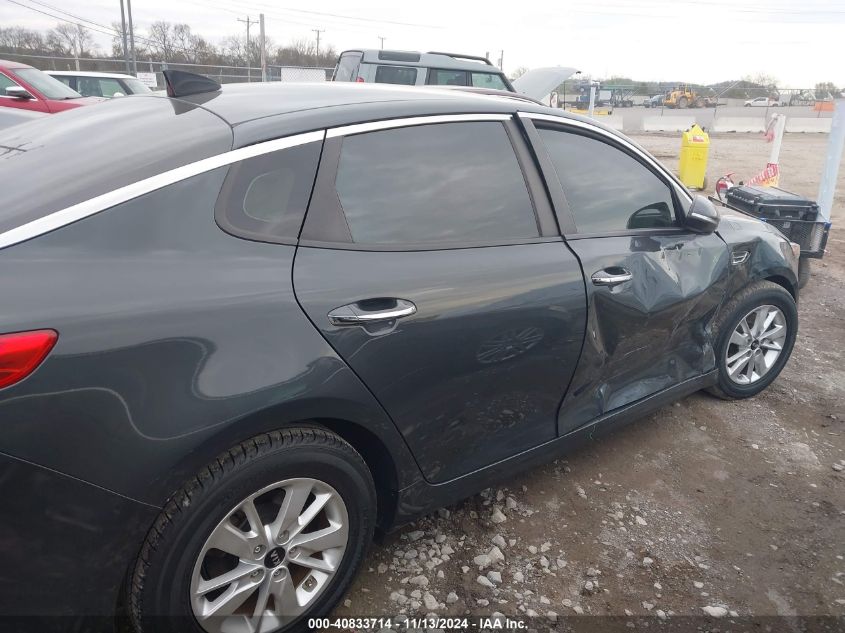 2016 Kia Optima Lx VIN: KNAGT4L35G5079551 Lot: 40833714