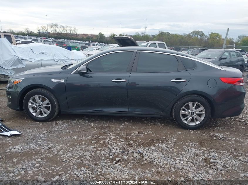 2016 Kia Optima Lx VIN: KNAGT4L35G5079551 Lot: 40833714