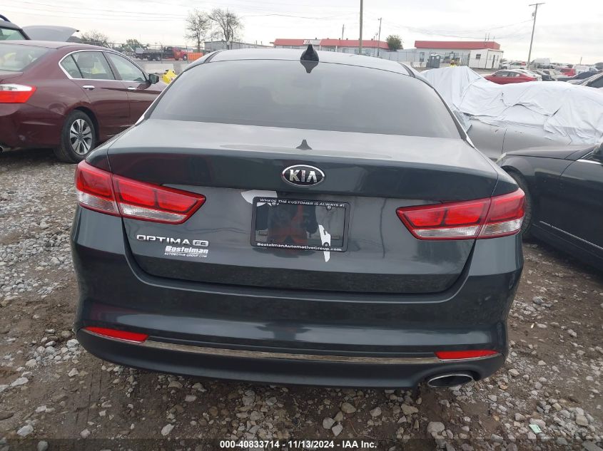 2016 Kia Optima Lx VIN: KNAGT4L35G5079551 Lot: 40833714