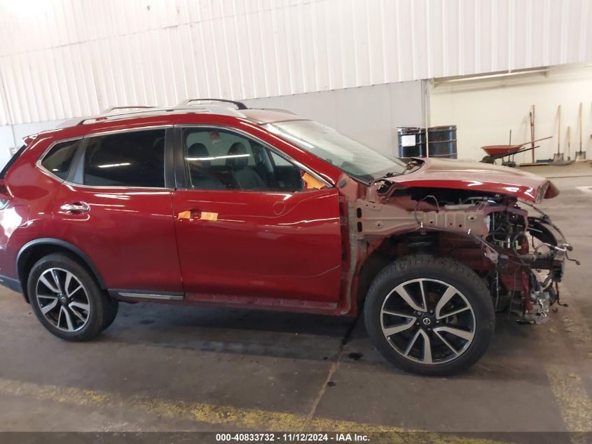 2019 Nissan Rogue Sl VIN: 5N1AT2MV7KC796708 Lot: 40833732