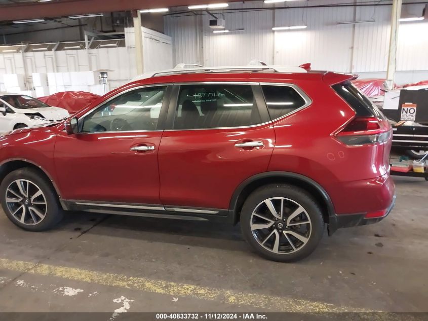 2019 Nissan Rogue Sl VIN: 5N1AT2MV7KC796708 Lot: 40833732