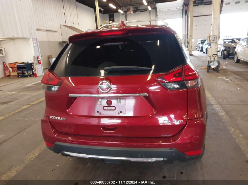 2019 Nissan Rogue Sl VIN: 5N1AT2MV7KC796708 Lot: 40833732