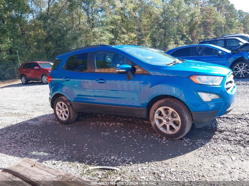 2020 Ford Ecosport Se VIN: MAJ3S2GE5LC365190 Lot: 40833749