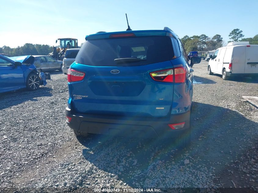 2020 Ford Ecosport Se VIN: MAJ3S2GE5LC365190 Lot: 40833749