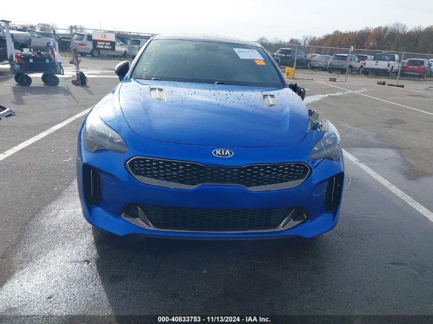 2021 Kia Stinger Gt1 VIN: KNAE45LC2M6087610 Lot: 40833753