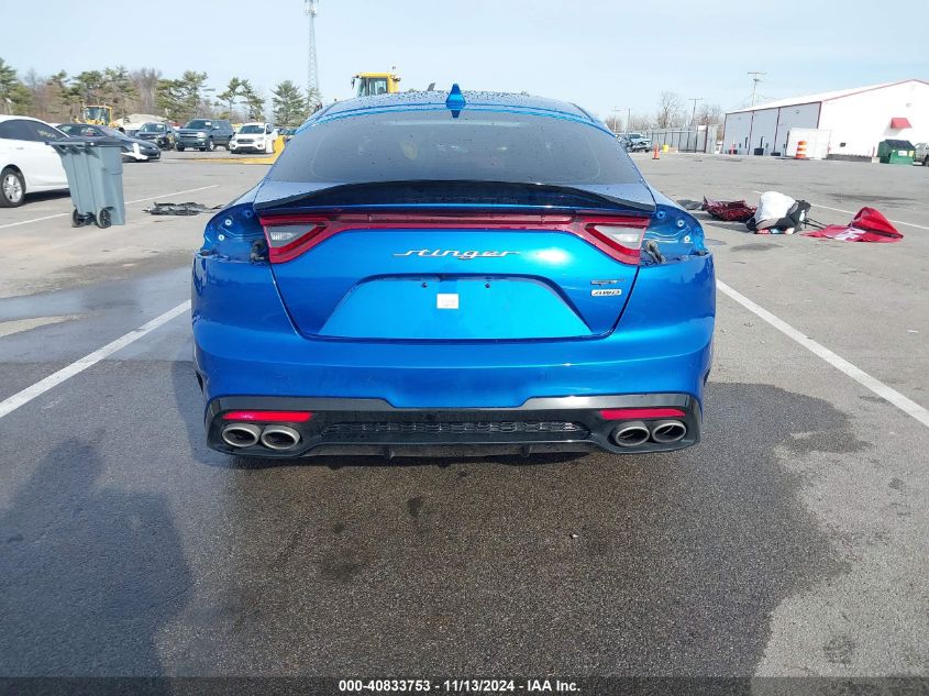 2021 Kia Stinger Gt1 VIN: KNAE45LC2M6087610 Lot: 40833753