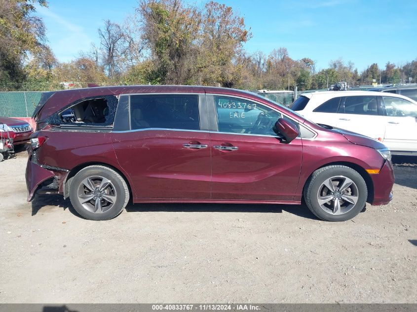 2018 Honda Odyssey Touring VIN: 5FNRL6H8XJB010274 Lot: 40833767