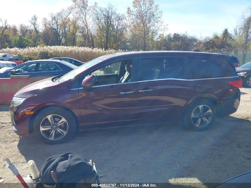 2018 Honda Odyssey Touring VIN: 5FNRL6H8XJB010274 Lot: 40833767