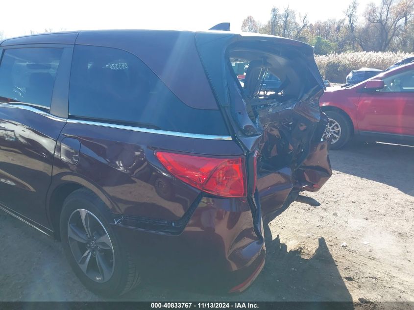 2018 Honda Odyssey Touring VIN: 5FNRL6H8XJB010274 Lot: 40833767