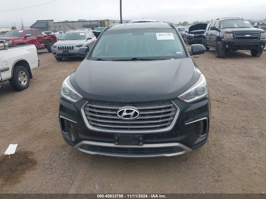 2017 Hyundai Santa Fe Se VIN: KM8SM4HF0HU194350 Lot: 40833788