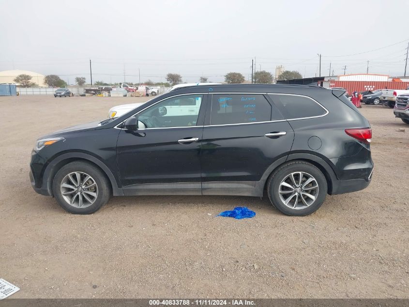 2017 Hyundai Santa Fe Se VIN: KM8SM4HF0HU194350 Lot: 40833788