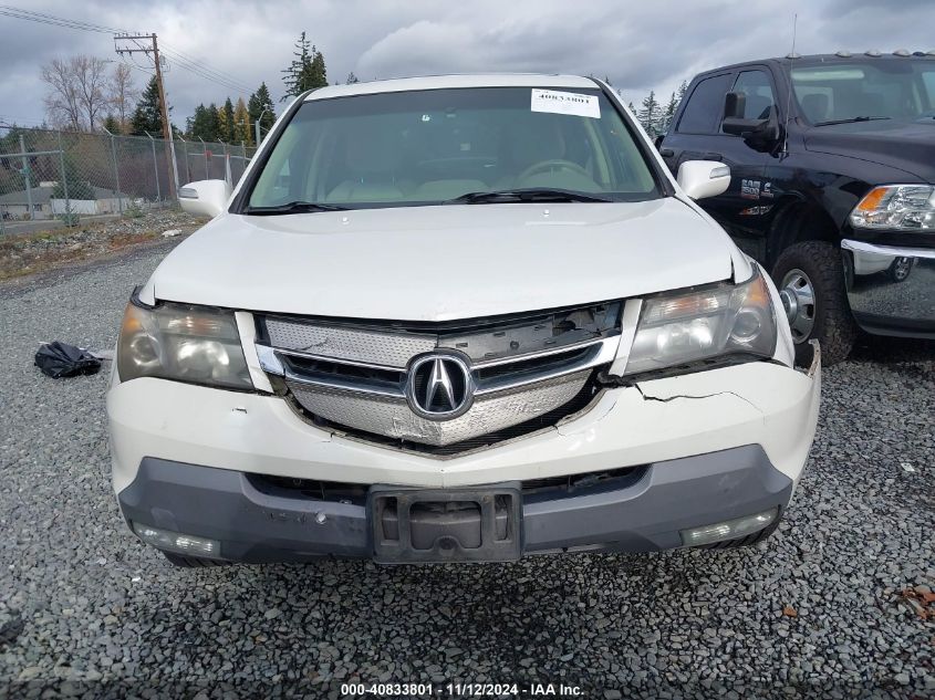 2007 Acura Mdx Technology Package VIN: 2HNYD28317H517762 Lot: 40833801