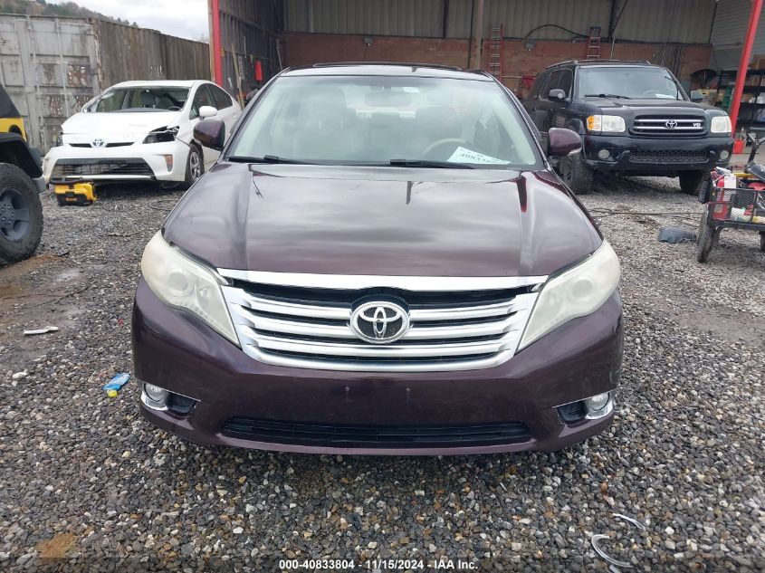 2011 Toyota Avalon Limited VIN: 4T1BK3DB0BU392131 Lot: 40833804