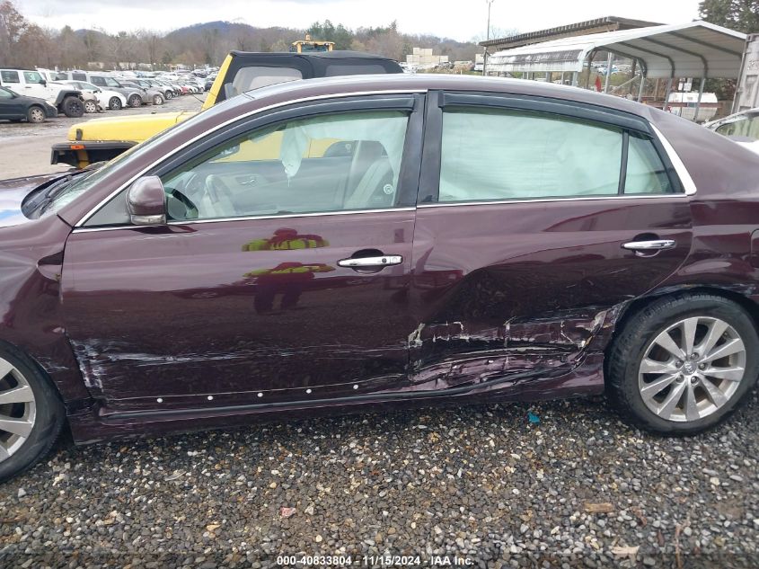 2011 Toyota Avalon Limited VIN: 4T1BK3DB0BU392131 Lot: 40833804