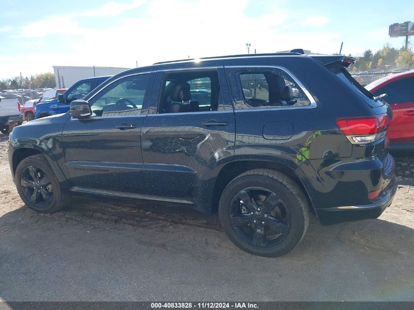 2015 Jeep Grand Cherokee High Altitude VIN: 1C4RJFCG0FC118315 Lot: 40833828